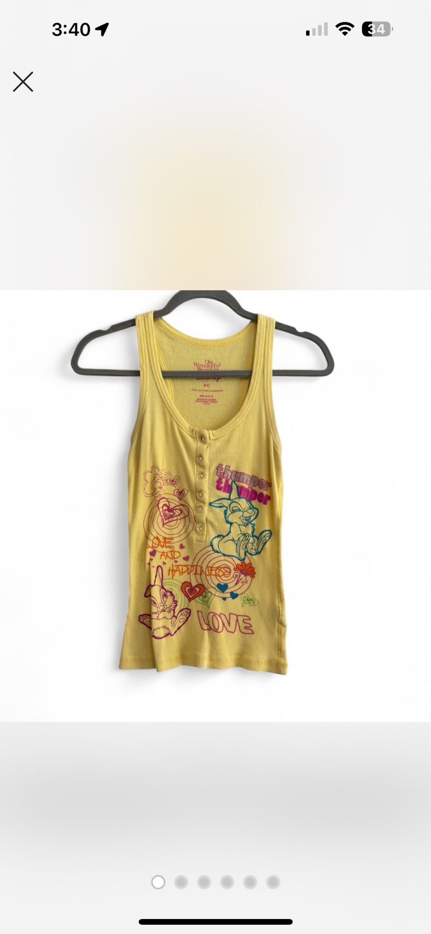 Children’s Disney Tank Top