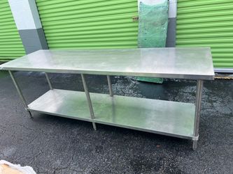 Stainless Steel Commercial Work Table 96 x 30