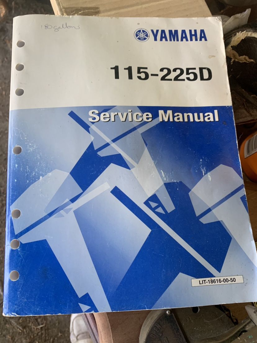 Yamaha 115 Hp 1989 Manual And Tune Up Parts (new 