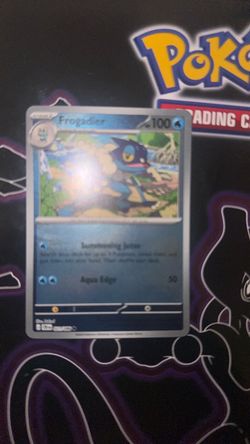Frogadier PokΓ©mon Trading Card