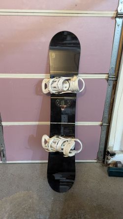 Rome Snowboard with Burton Bindings 156