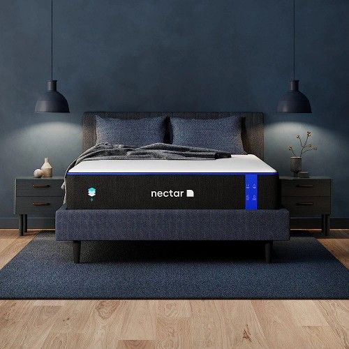 New! 12" NECTAR Twin Size Mattress Gel Memory Foam In The Box Seal 