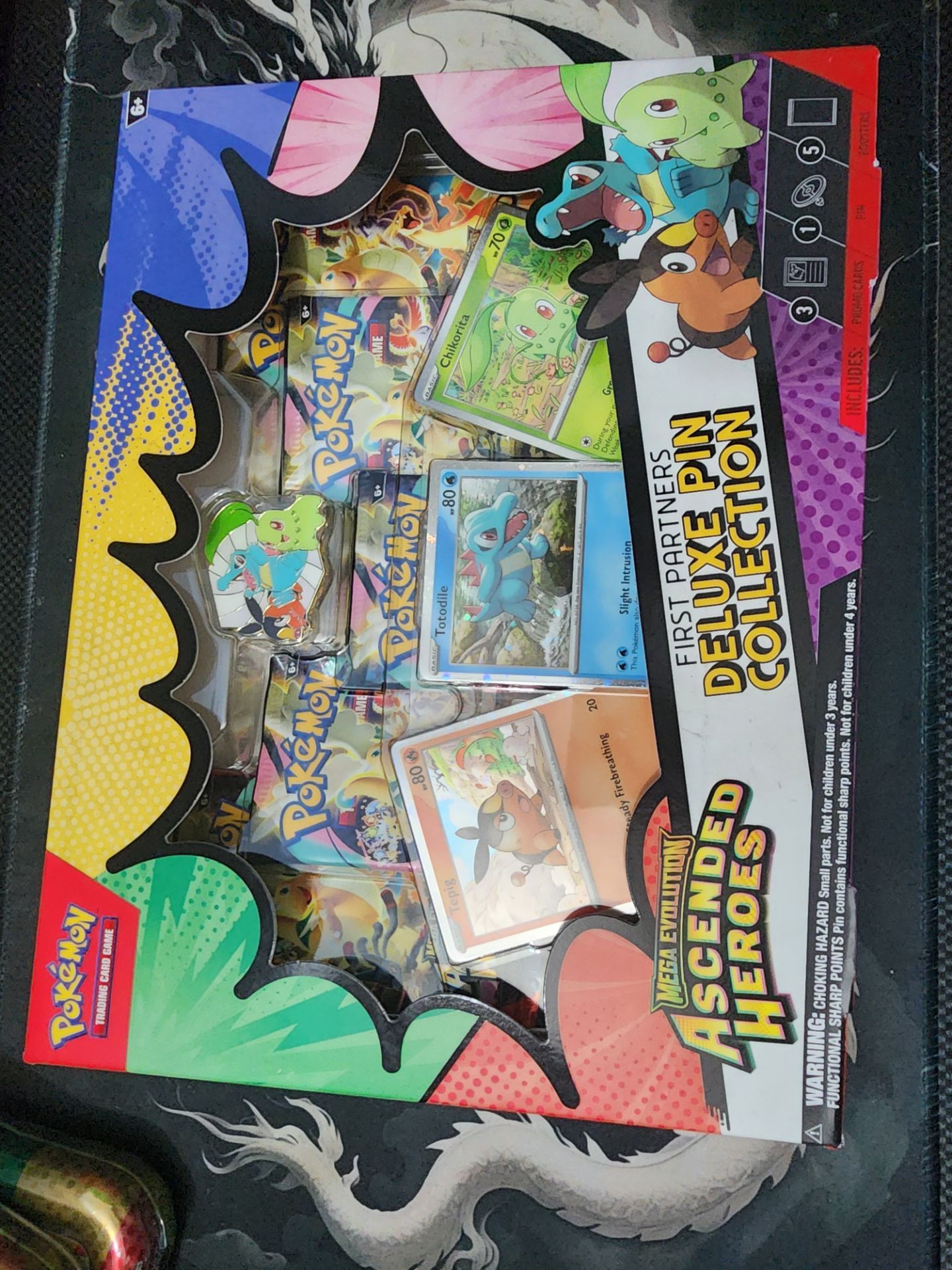 Pokemon deluxe pin collection