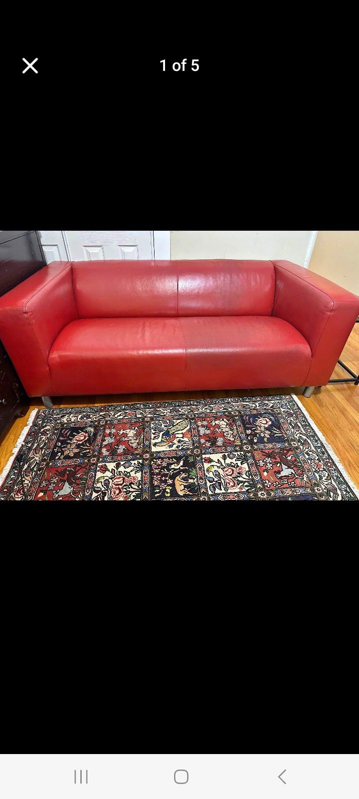 Red Couch Good Condition
