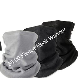 Neck Warmer “fleece” $5.00