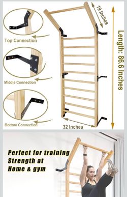 Exercise bar, Swedish ladder