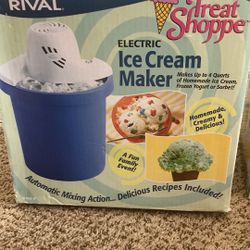 Treat Shoppe Electric Ice Cream Maker 