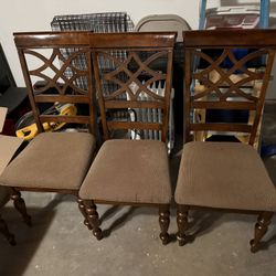 6 Dinner Table Chairs 