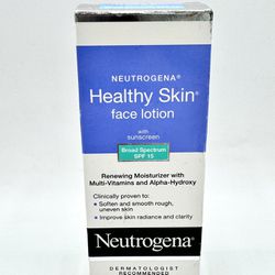 Neutrogena Healthy Skin Face Lotion Moisturizer SPF 15 2.5fl.oz NEW DISCONTINUED