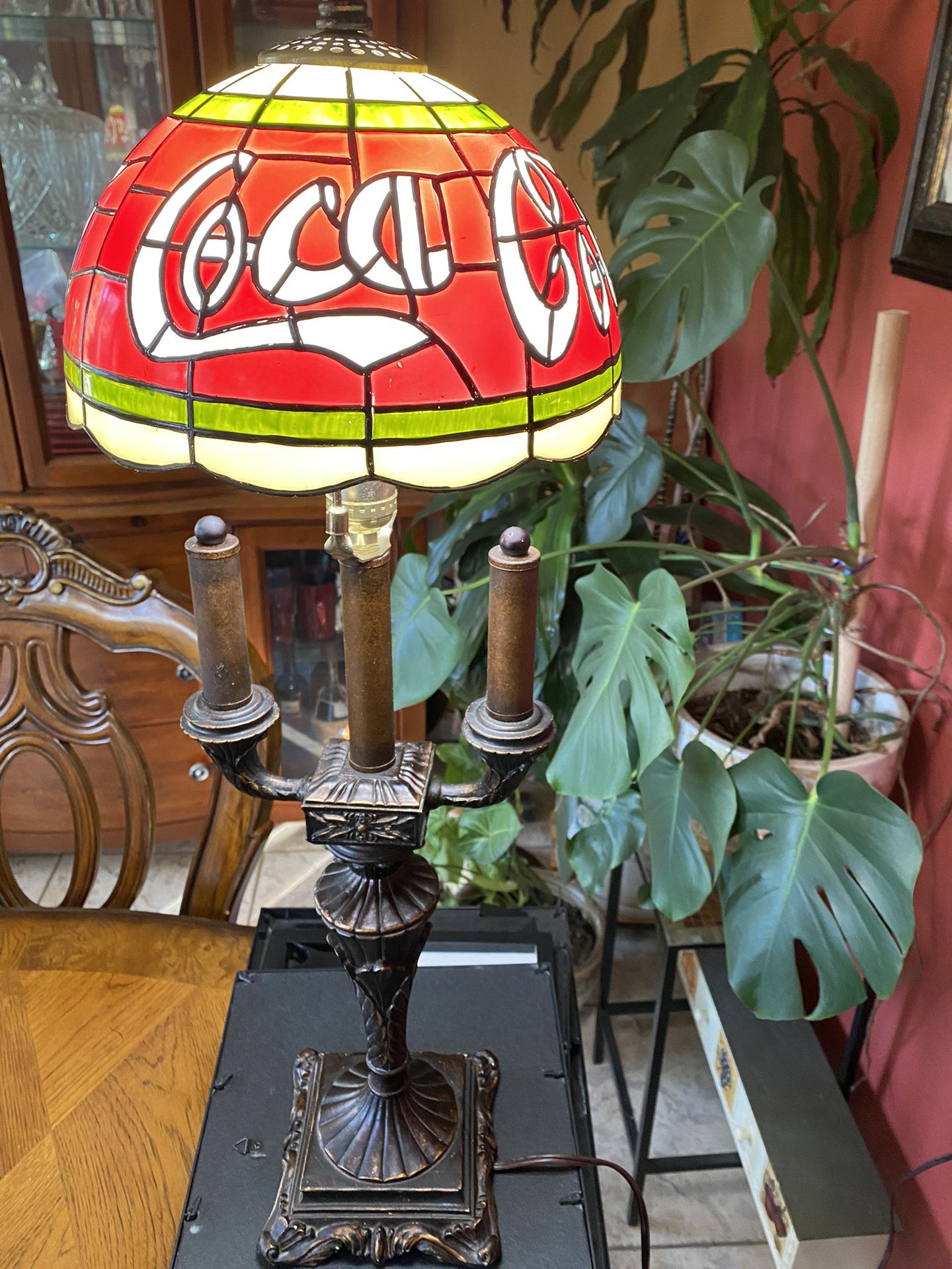 Vintage  Coca Cola Lamp 