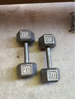 Iron dumbbells