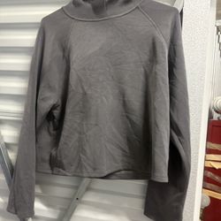 JoyLab Joy Lab Women's Dark Gray Slounge Sweatshirt Hoodie Hooded Pullover S