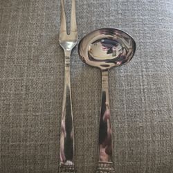 Gravy Ladle Matching Carving Fork