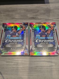 BOWMAN CHROME BASEBALL MEGA BOX
