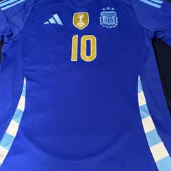 Argentina Messi Jersey Size Large 
