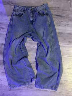 RSQ Ultra-Baggy Blue Jeans