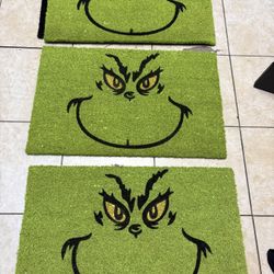 Grinch Doormat