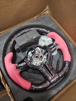 BRAND NEW 2010-2016 BMW F10 5 SERIES FORGE Real Carbon Fiber Steering Wheel W/ Heated Function