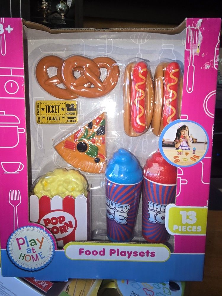 🆕️ 13 PIECE FOOD PLAYSET