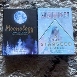 Moonology & Starseed Oracle Tarot Cards 