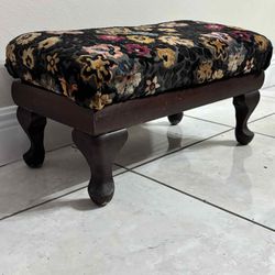 Antique Foot Stool With Storage 23”Lx13”Wx11”H