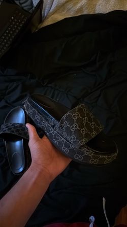Gucci GG Monogram Slide Sandals