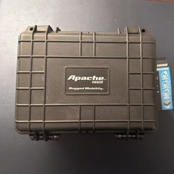 APACHE 1800 Weatherproof Protective Case, Small - Black