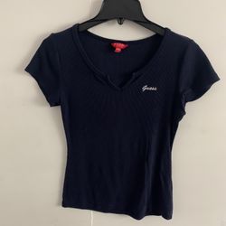 Dark Blue Guess Shirt Size S