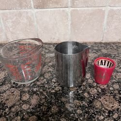 Coffee Measuring Stainless Cups Milk Teapot Moving Sale