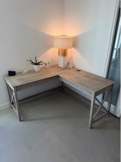 Modern Farmhouse L Shaped Desk
