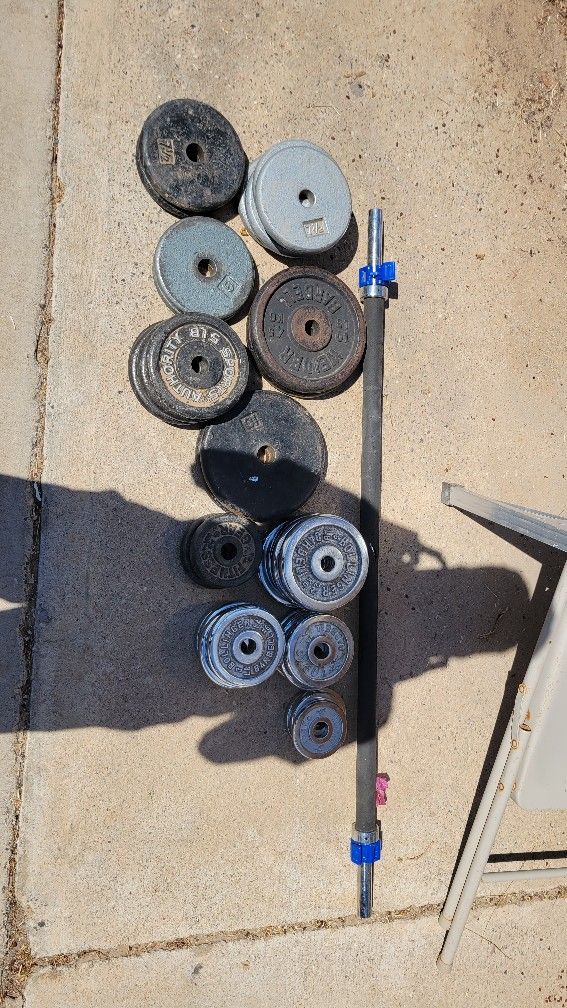 Over 100lbs In Weights 1in $50