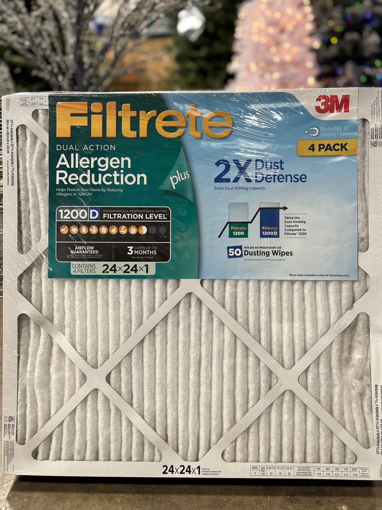 Filtrete Filters 4-Pack 24x24x1