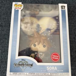 Funko Pop - #07 Sora Kingdom of Hearts GameStop Cover - New
