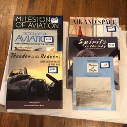 Aviation And Air and Space Books 6 Total