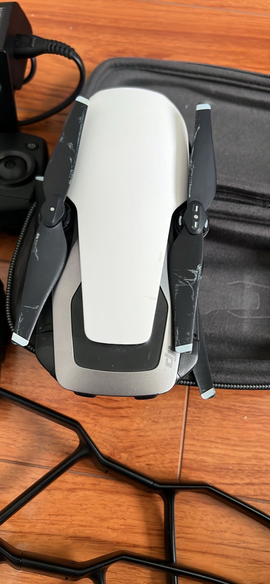 DJI Mavic Air Fly More Combo Arctic 4k Drone Electronics, White-Follow me feature