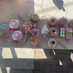 Pink Christmas Ornaments