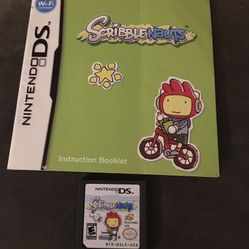 Scribble Nauts W/ Manual 