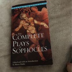 The Complete Plays Of Sophocles By Moses Hada