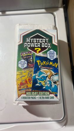 2022 Holiday Walmart Pokémon mystery power box