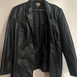 Black Leather Jacket 