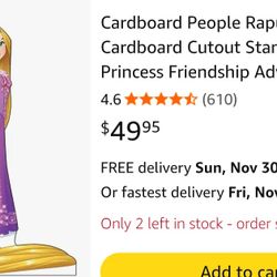 Rapunzel Life Size Cut Outs