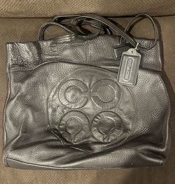 Vintage Coach Tote Handbag