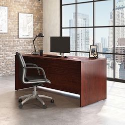 Affirm® Collection 72" x 30" Cherry Commercial Office Desk (New in Box)