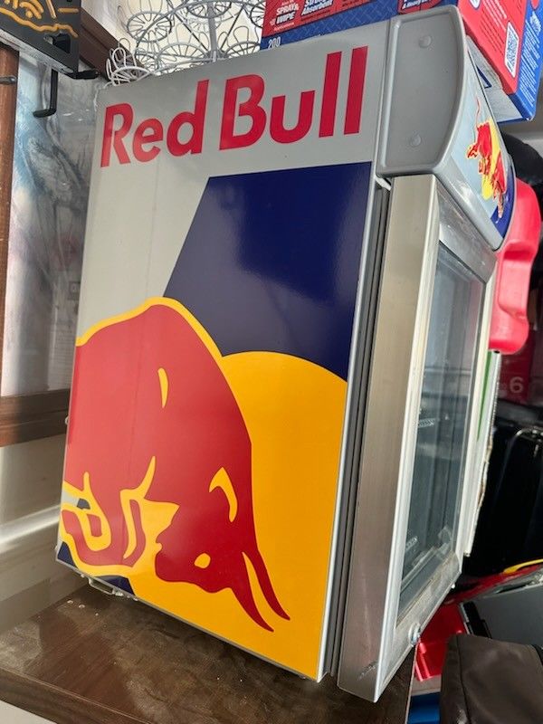 Red Bull Mini Fridge