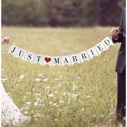 Just married Banner