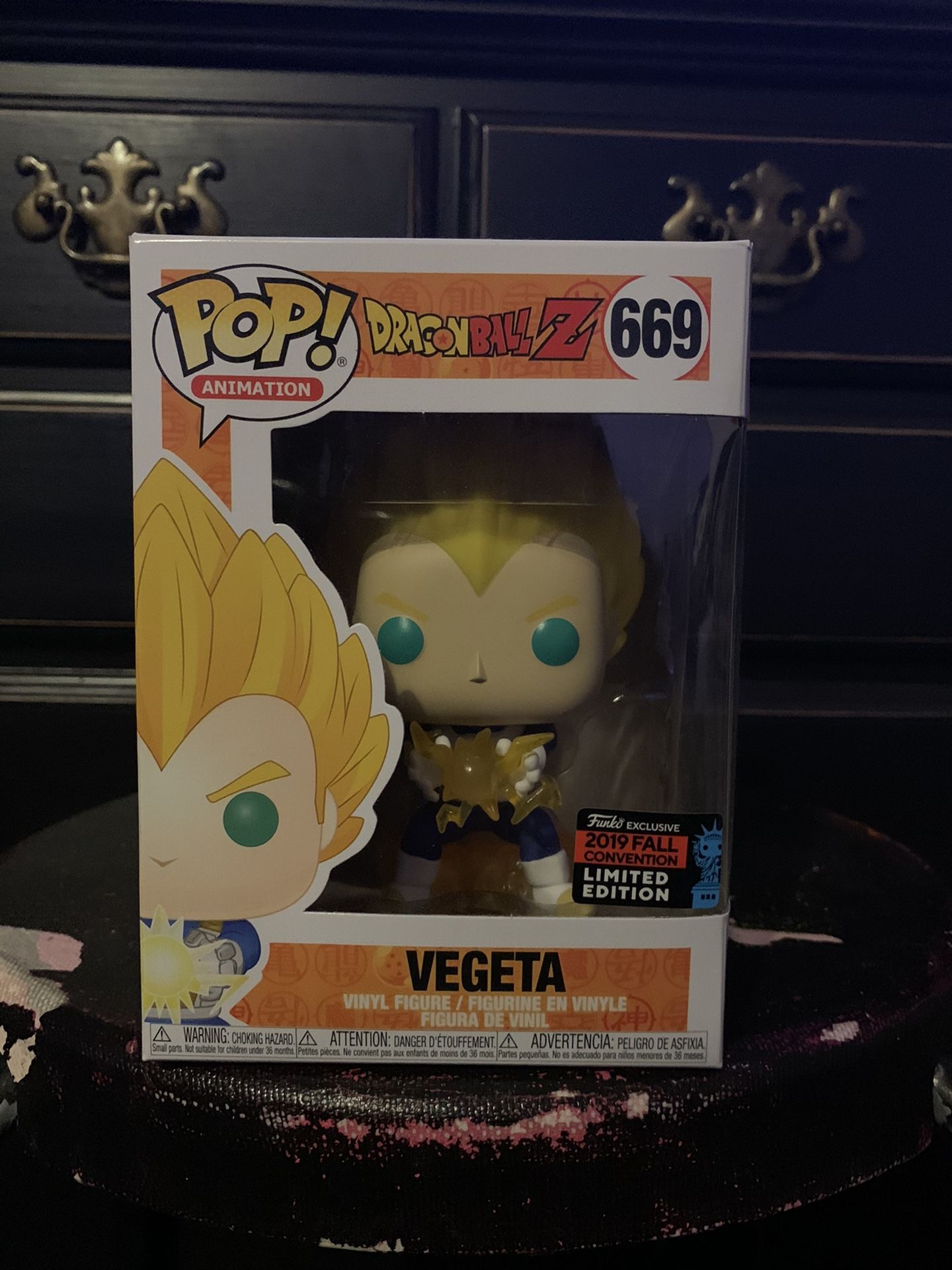 Dragonball Z Funko Pop Vegeta Final Flash