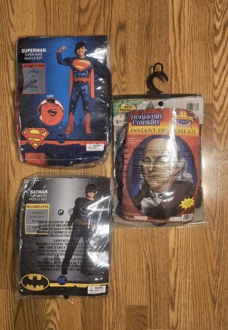 Halloween costumes $5 each.