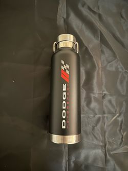h2go Journey 24 oz Dodge Motorsport Stainless Steel Water Bottle
