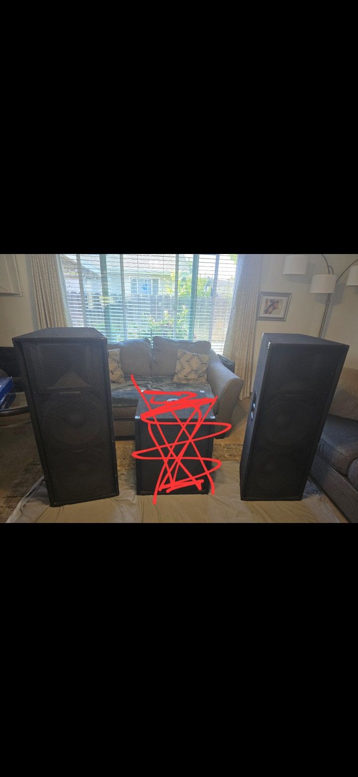 600 For Both - 2 Peavy Speakers