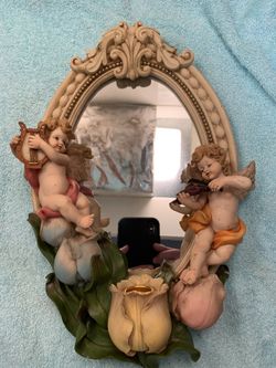 Angels mirror. Vintage